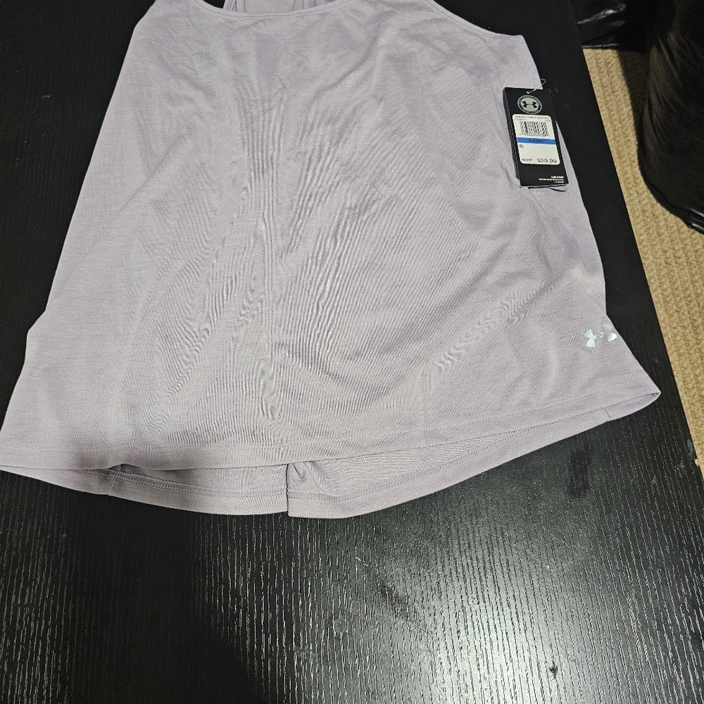 Under Armour Women's Light Purple Athletic Top